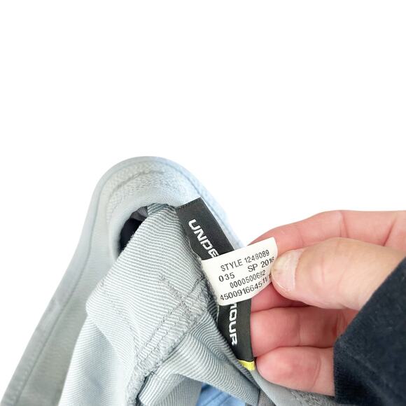 Under Armour Gray Flat Front Chino Golf Pants Sz 36x30 - Picture 3 of 6